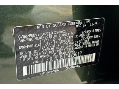 2026 Subaru OUTBACK Limited