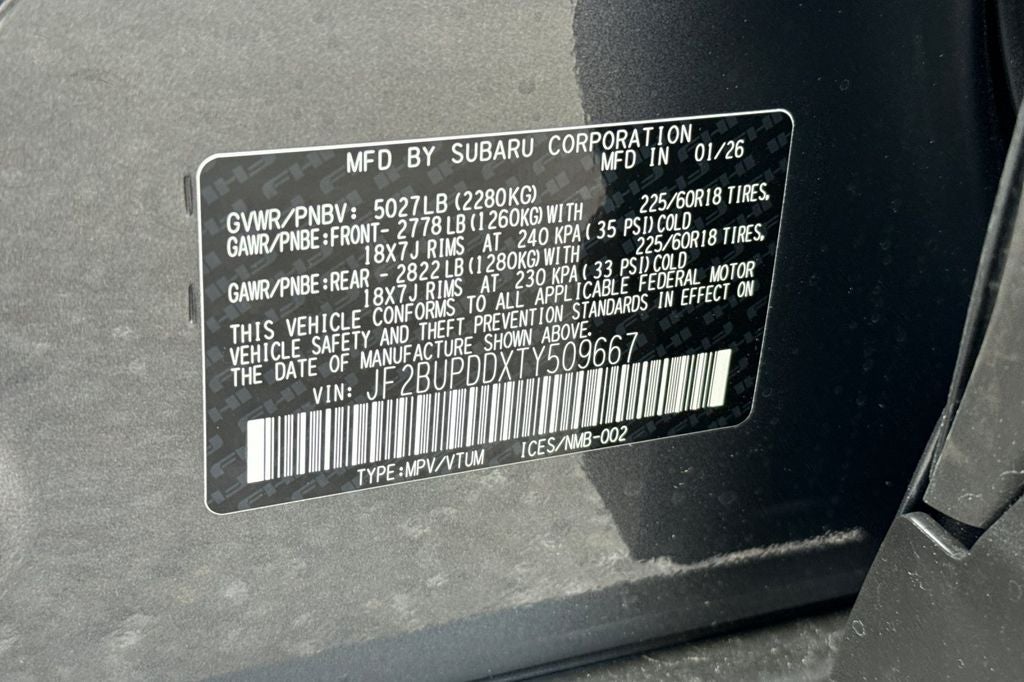 2026 Subaru OUTBACK Limited