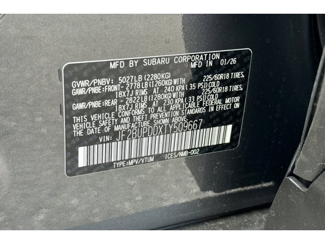 2026 Subaru OUTBACK Limited
