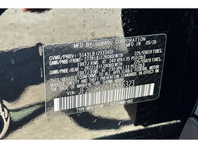 2026 Subaru OUTBACK Limited XT