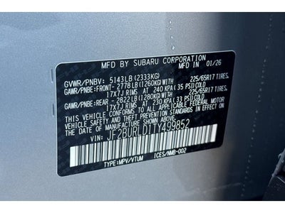 2026 Subaru OUTBACK Wilderness