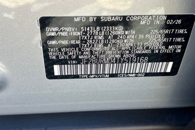 2026 Subaru OUTBACK Wilderness