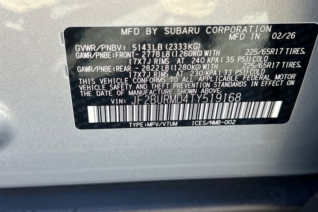 2026 Subaru OUTBACK Wilderness