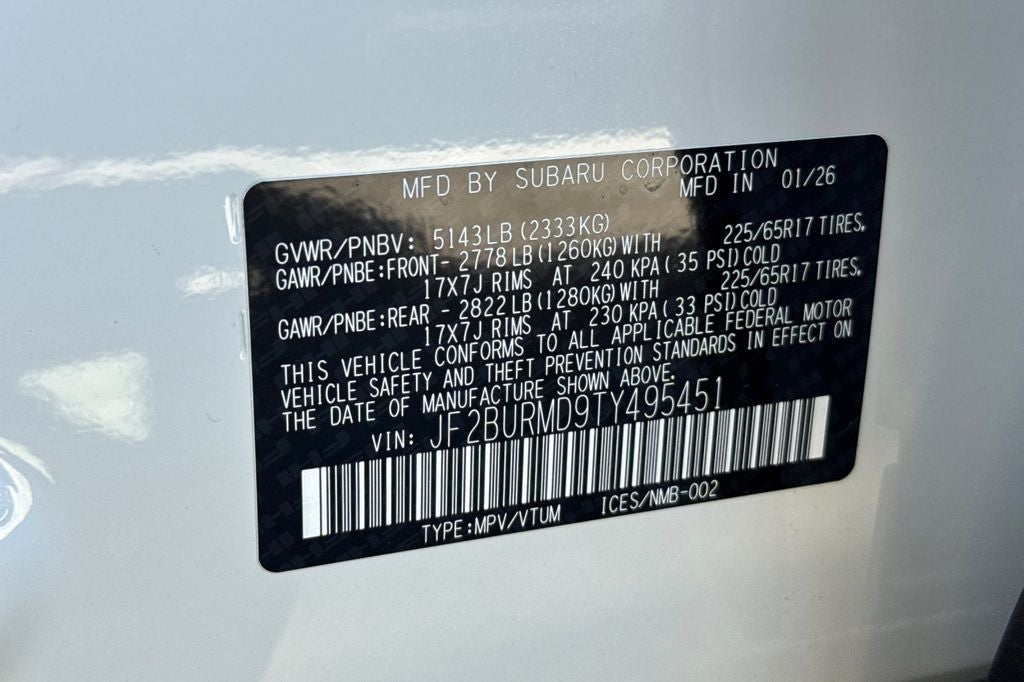 2026 Subaru OUTBACK Wilderness