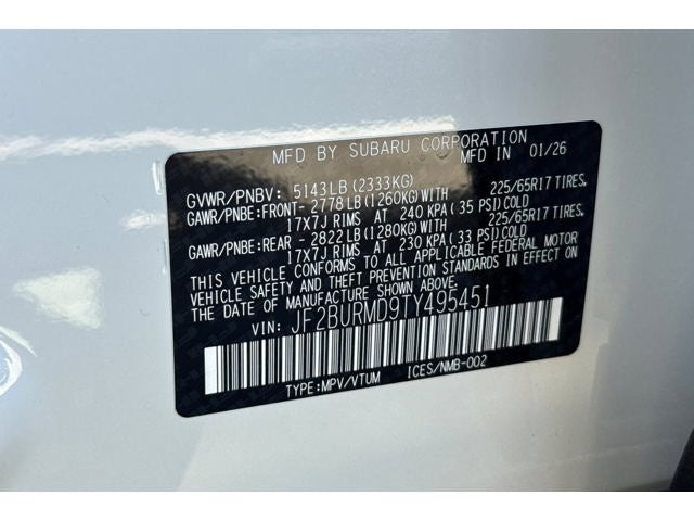 2026 Subaru OUTBACK Wilderness