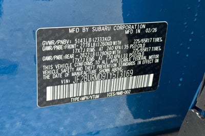 2026 Subaru OUTBACK Wilderness