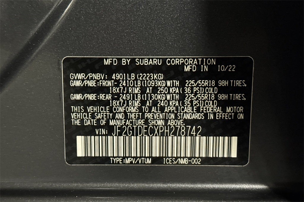 2023 Subaru Crosstrek Hybrid