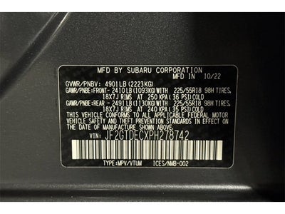 2023 Subaru Crosstrek Hybrid