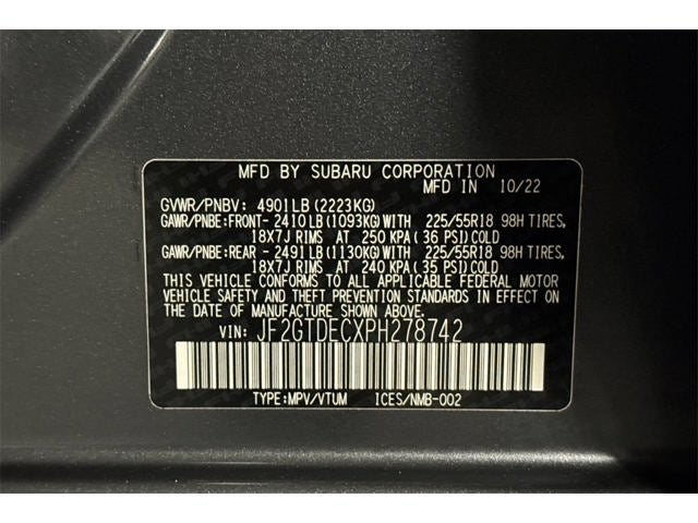 2023 Subaru Crosstrek Hybrid