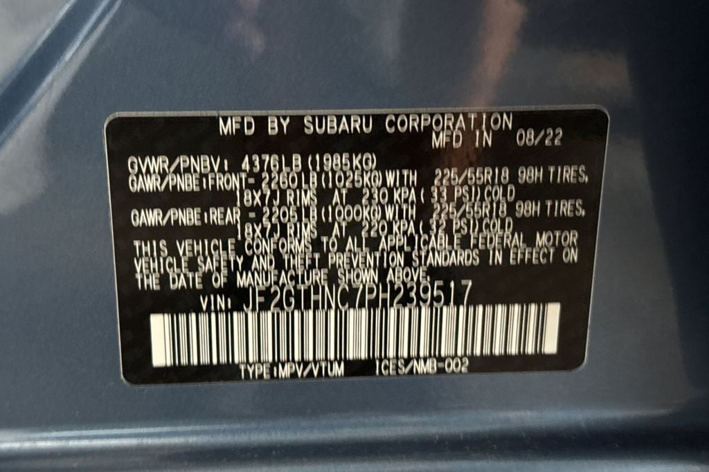 2023 Subaru Crosstrek Limited