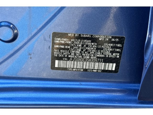 2025 Subaru Crosstrek Premium