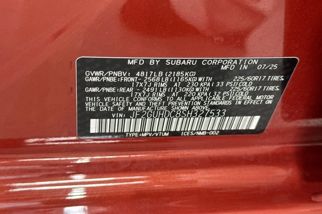 2025 Subaru Crosstrek Premium