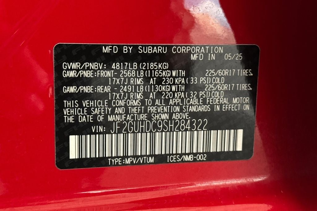 2025 Subaru Crosstrek Premium