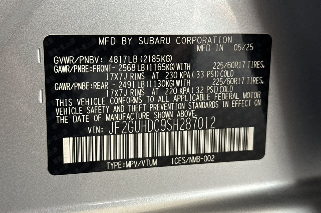 2025 Subaru Crosstrek Premium