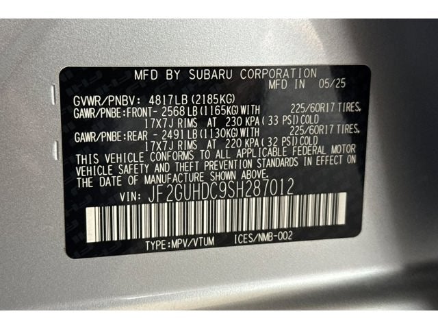 2025 Subaru Crosstrek Premium