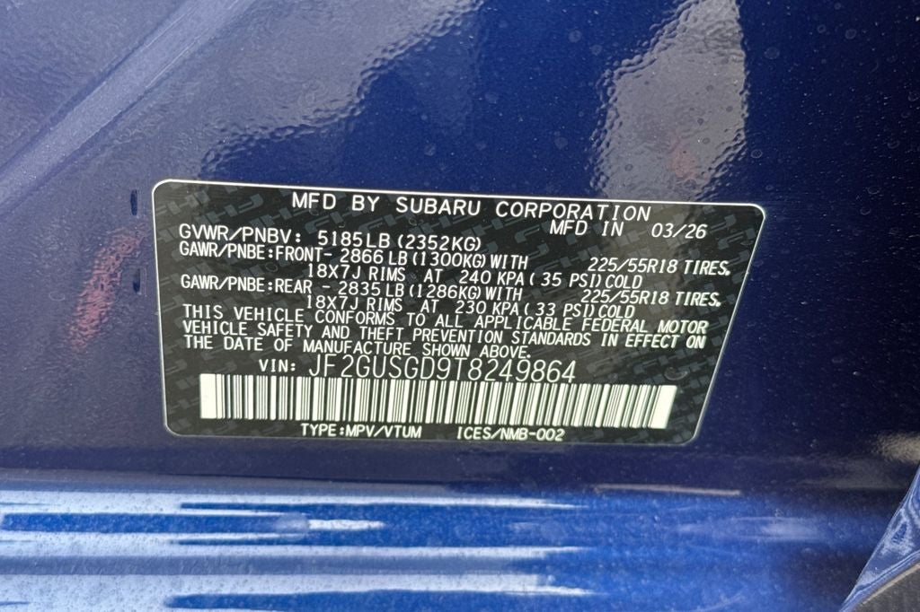 2026 Subaru CROSSTREK Sport Hybrid