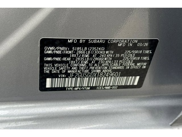 2026 Subaru CROSSTREK Sport Hybrid