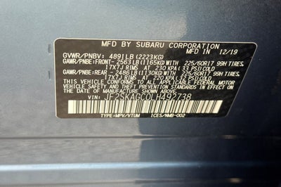 2020 Subaru Forester Premium