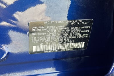 2024 Subaru Forester Sport