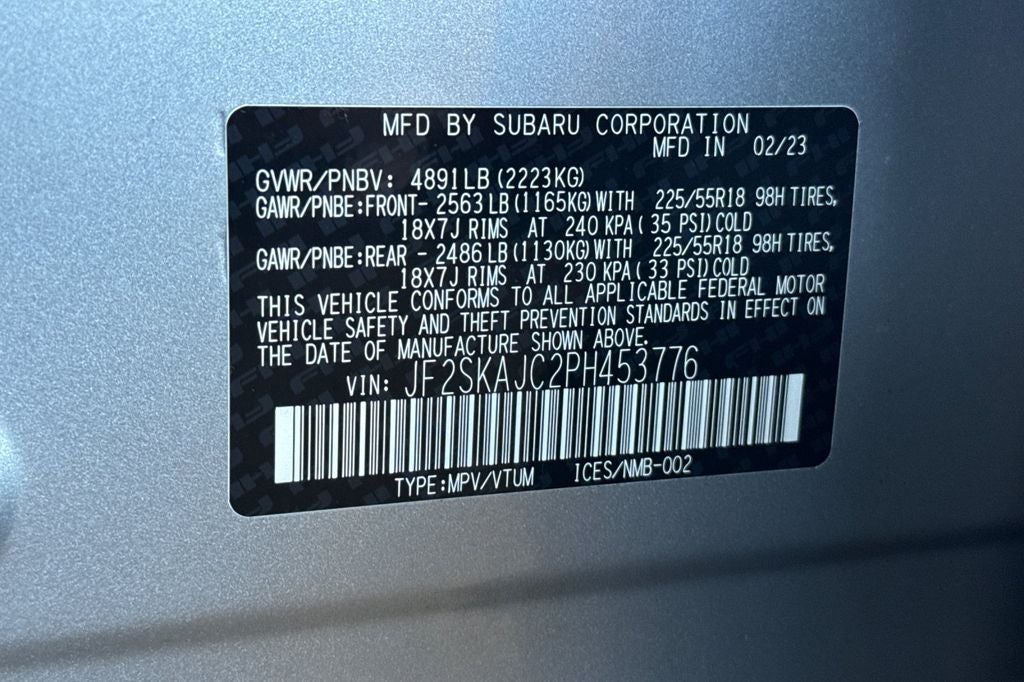 2023 Subaru Forester Sport