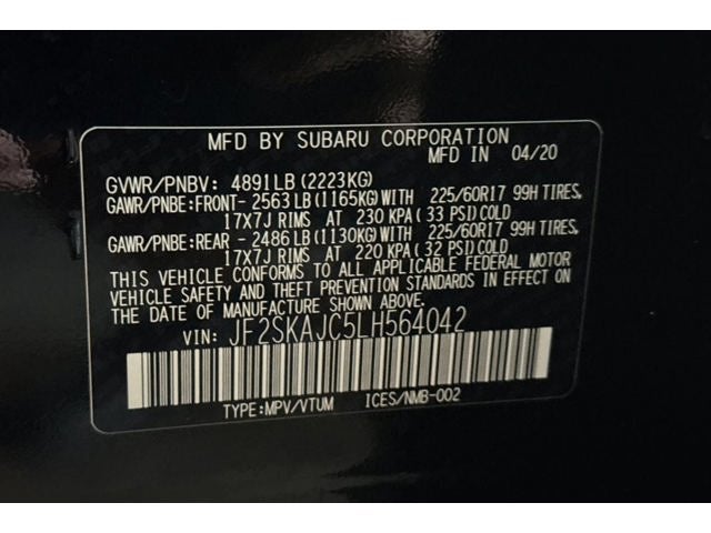 2020 Subaru Forester Premium