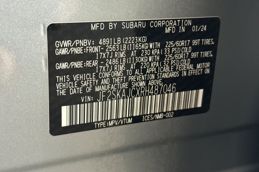 2024 Subaru Forester Wilderness