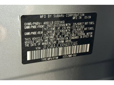 2024 Subaru Forester Wilderness
