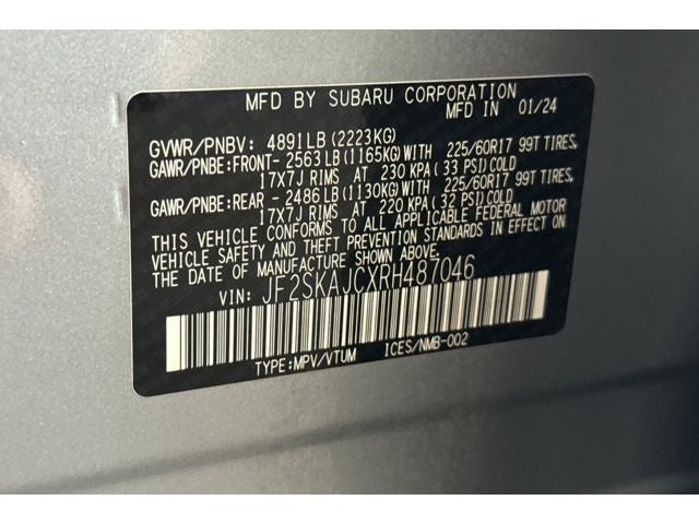 2024 Subaru Forester Wilderness