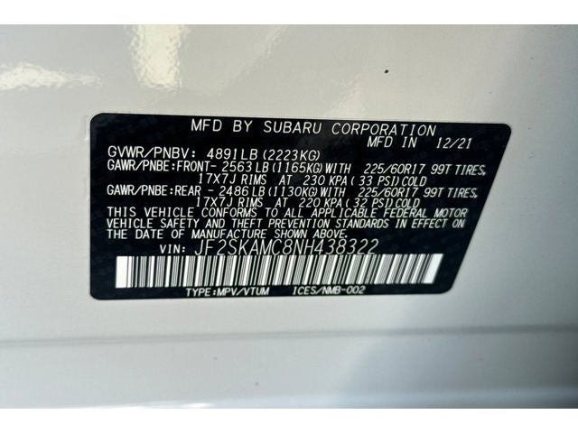 2022 Subaru Forester Wilderness