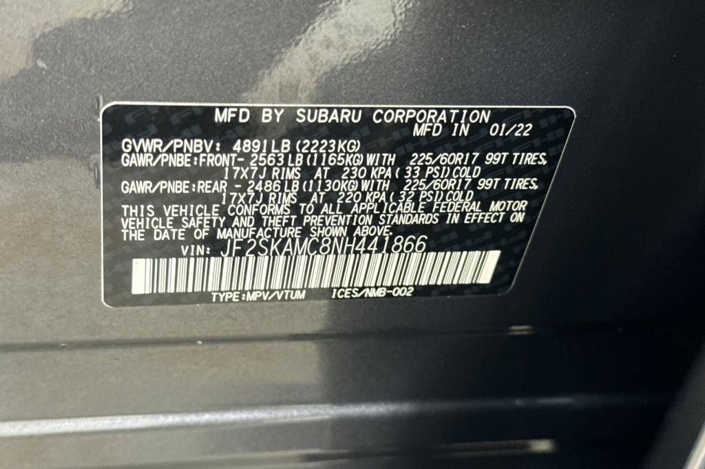 2022 Subaru Forester Wilderness