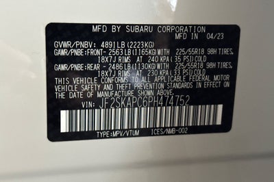 2023 Subaru Forester Limited