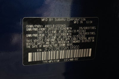 2025 Subaru Forester Sport