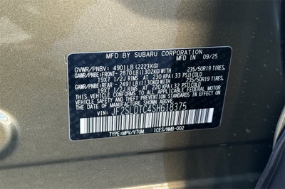 2025 Subaru FORESTER Touring