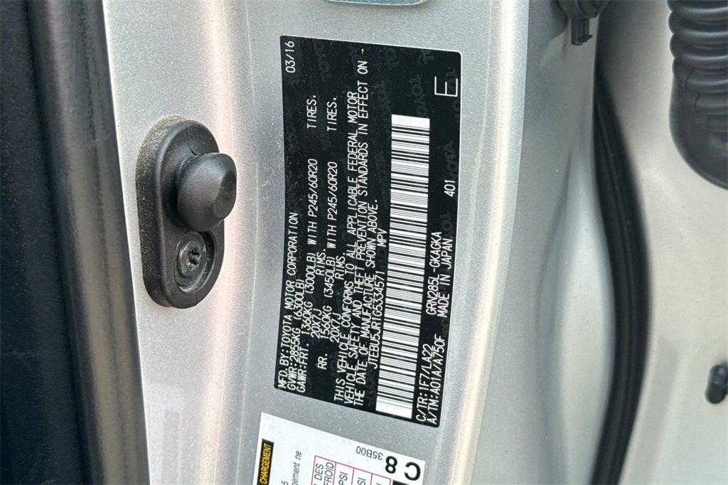 2016 Toyota 4Runner Base