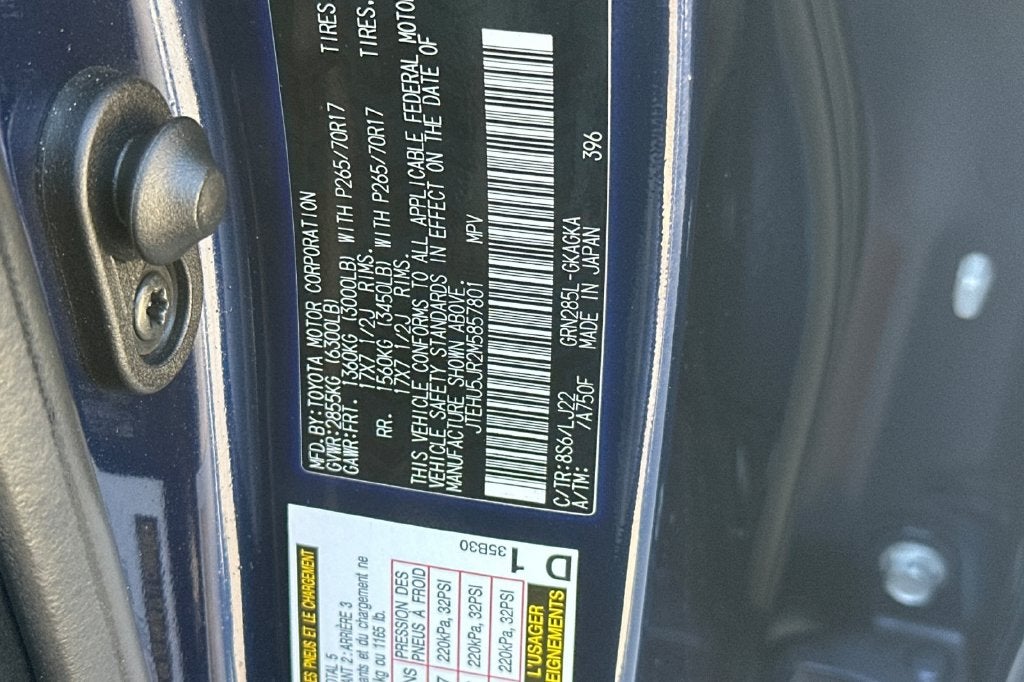 2021 Toyota 4Runner Venture