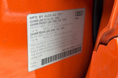 2021 Audi Q3 Premium quattro