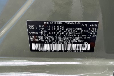 2026 Subaru Crosstrek Base