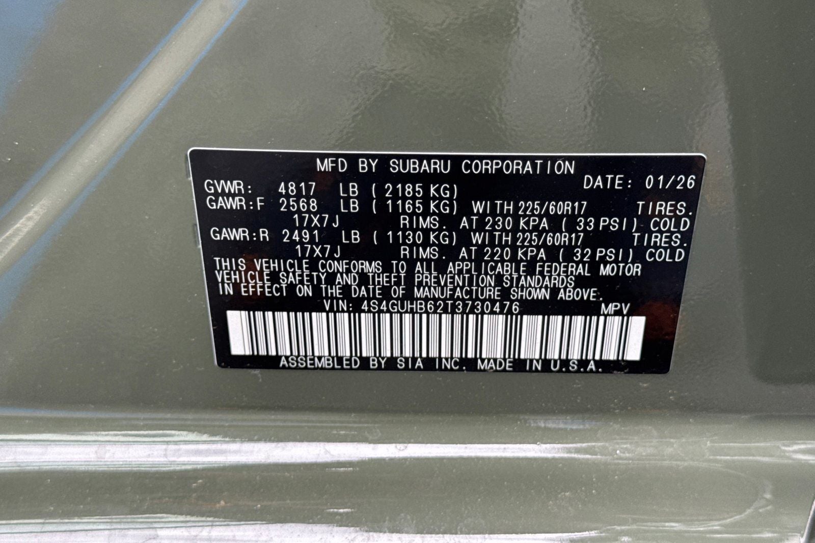 2026 Subaru Crosstrek Base