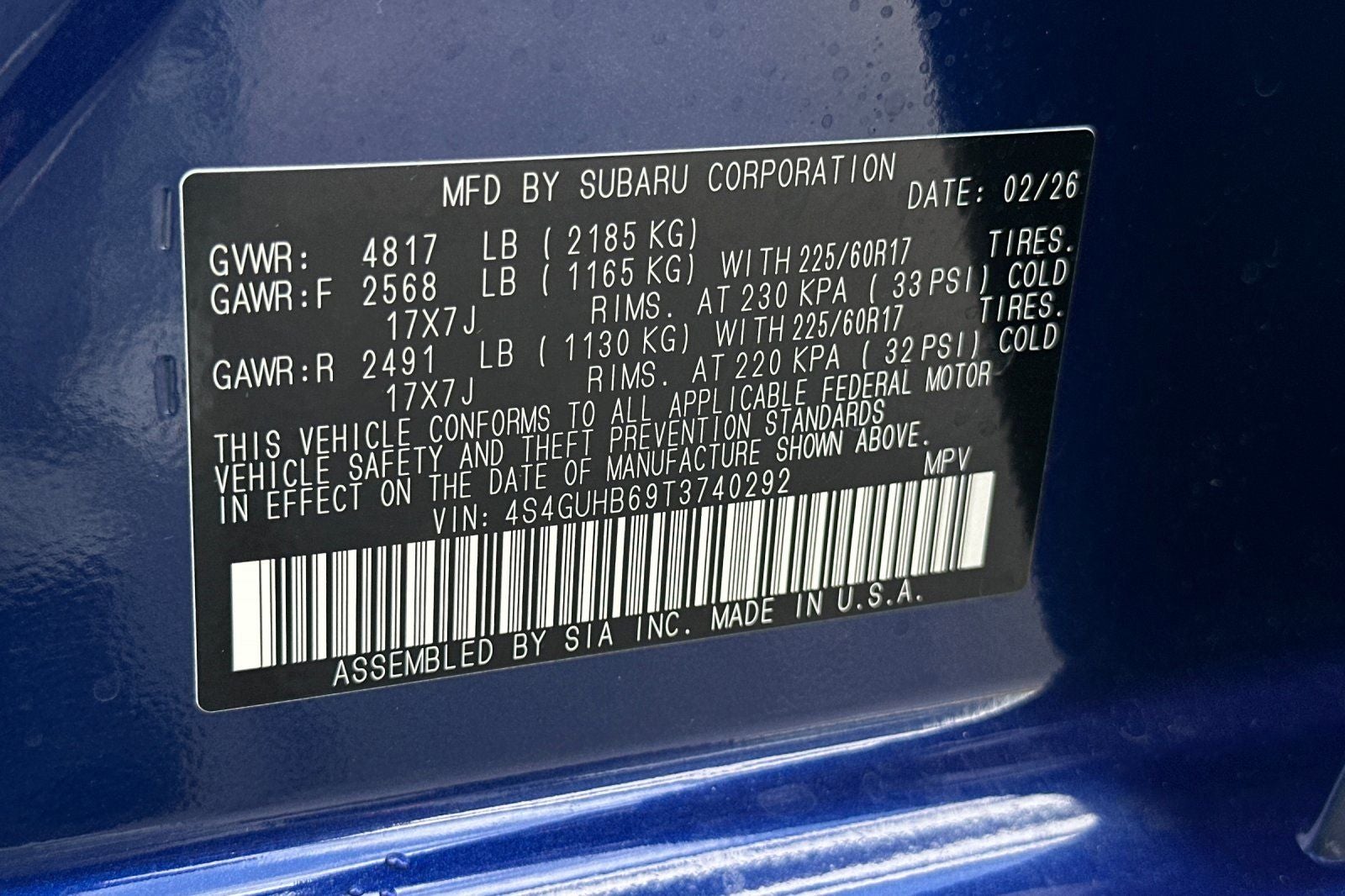 2026 Subaru Crosstrek Base