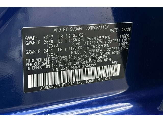 2026 Subaru Crosstrek Base