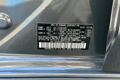 2026 Subaru Crosstrek Premium