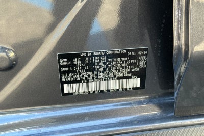 2026 Subaru Crosstrek Premium