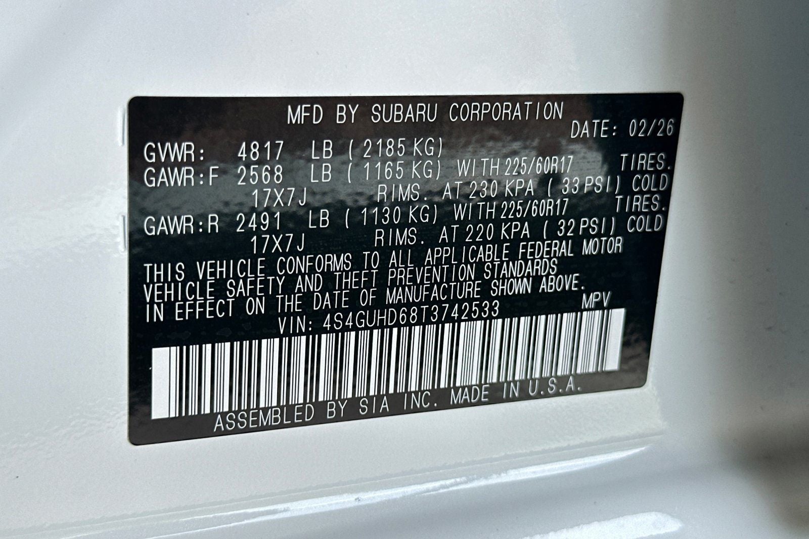 2026 Subaru Crosstrek Premium