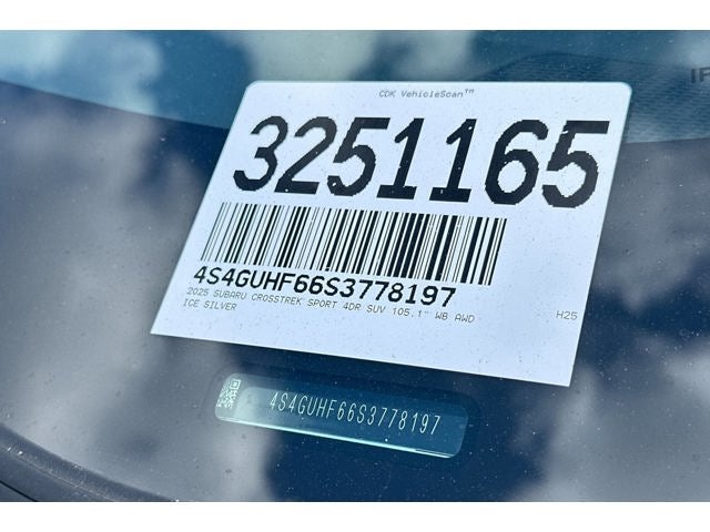 2025 Subaru Crosstrek Sport