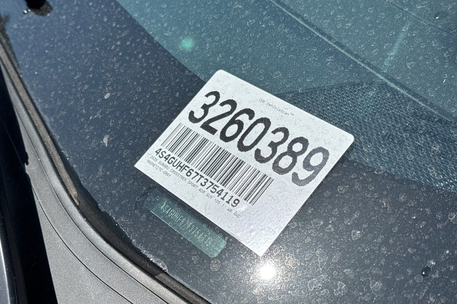 2026 Subaru Crosstrek Sport