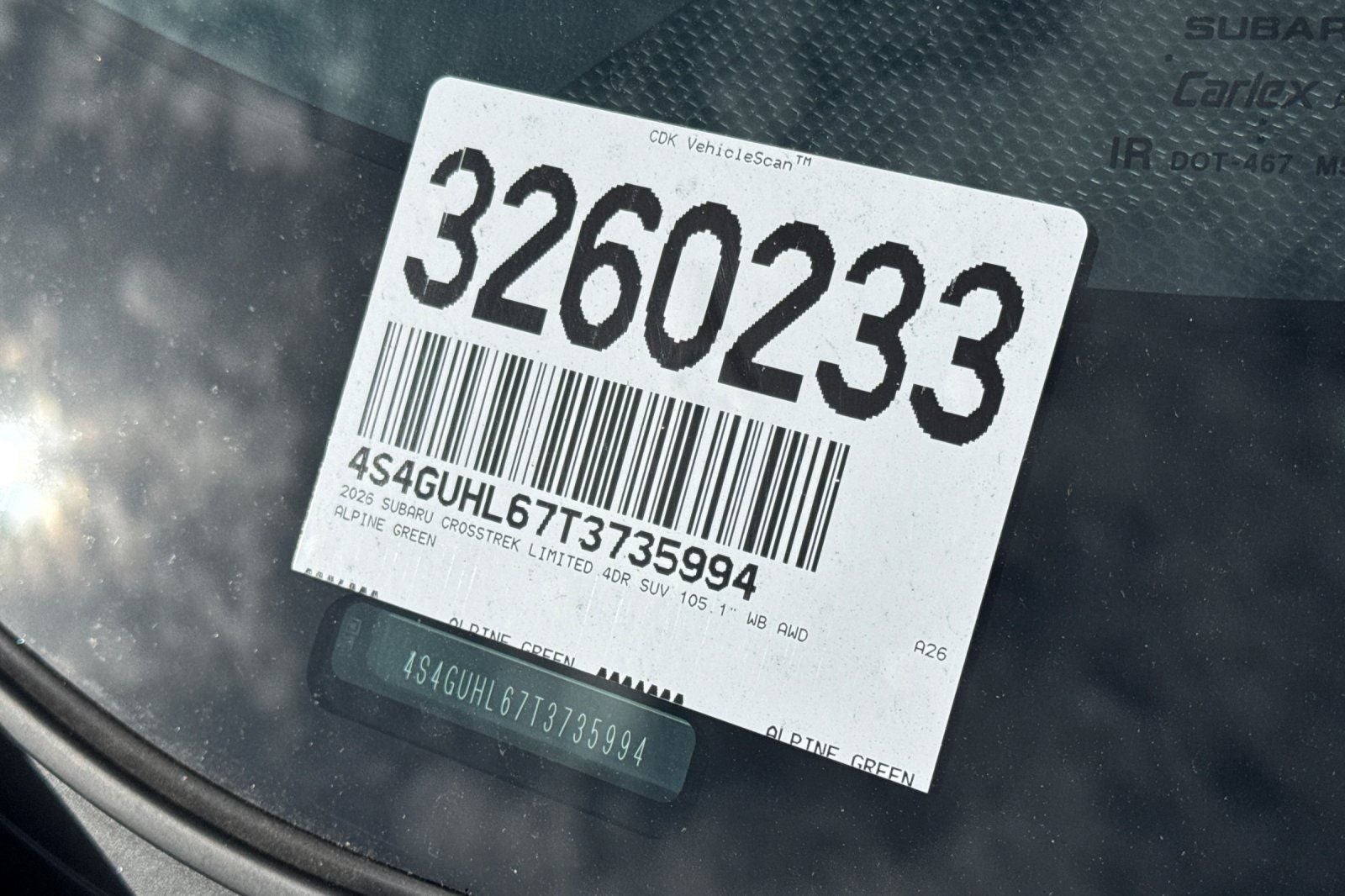 2026 Subaru Crosstrek Limited