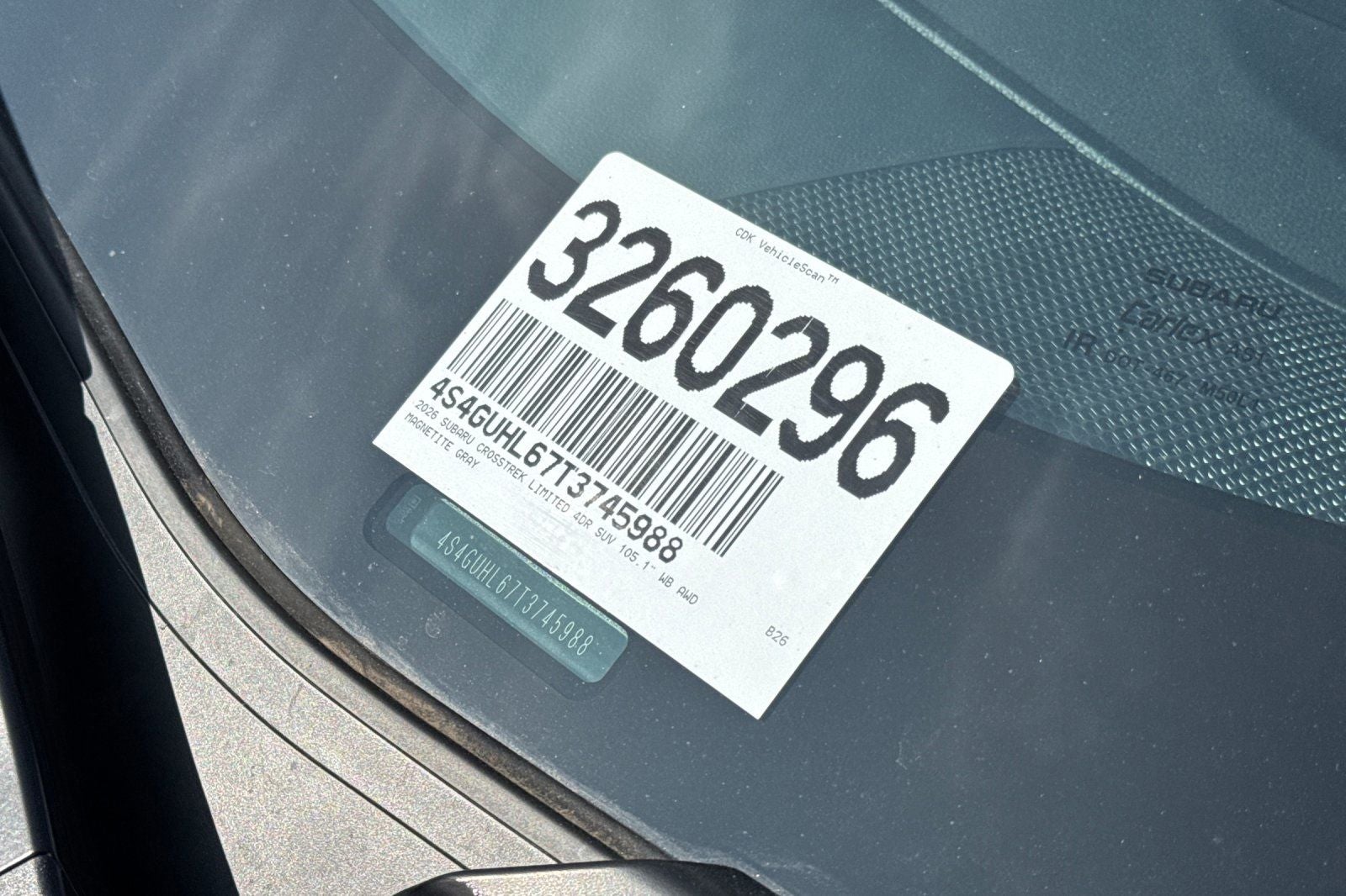 2026 Subaru Crosstrek Limited