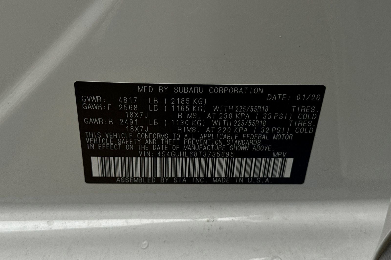 2026 Subaru Crosstrek Limited