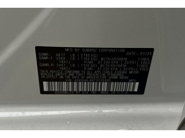 2026 Subaru Crosstrek Limited