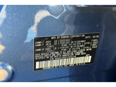 2026 Subaru Forester Standard Model